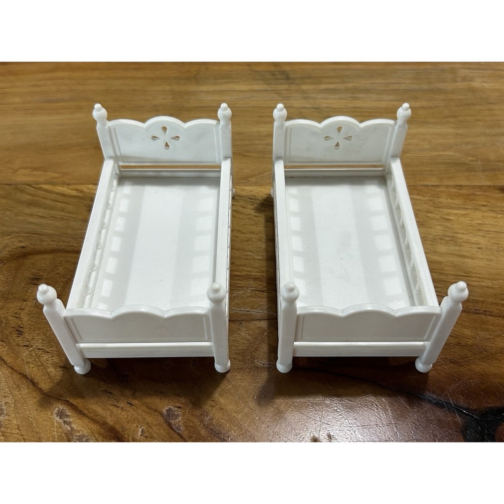 Calico Critters‎ Children's Bedroom Set REPLACEMENT Bed Lot Of 2